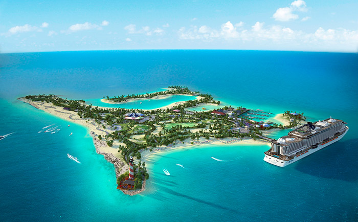 Die Ocean Cay MSC Marine Reserve soll Ende 2018 eröffnet werden. &copy; MSC Cruises