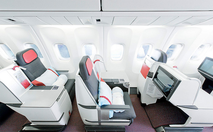 Die neue Business Class auf der Langstrecke. &copy; Austrian Airlines Group