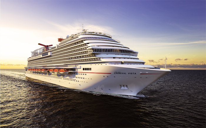 Die "Carnival Vista" bei Fincantieri gebaut. &copy; Carnival Cruise Lines