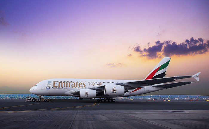 Der Emirates Airbus A380 wird ab Juli nach Wien kommen. &copy; Emirates