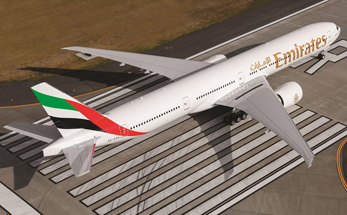 Emirates fliegt mit der Boeing 777 zu den beiden neuen Destinationen. &copy; Emirates