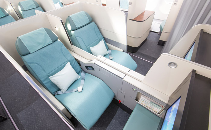 Die neue "Prestige Suite" soll Premiumgästen ein noch besseres Reiseerlebnis bieten  &copy; Korean Air