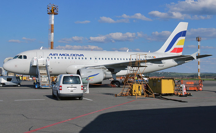 Air Moldova fliegt zweimal wöchentlich zwischen Wien und Chisinau. &copy; Martin Dichler