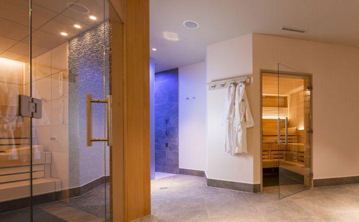 Sauna und Dampfbad im Vitality Spa Bereich &copy; AMERON Swiss Mountain Hotel Davos