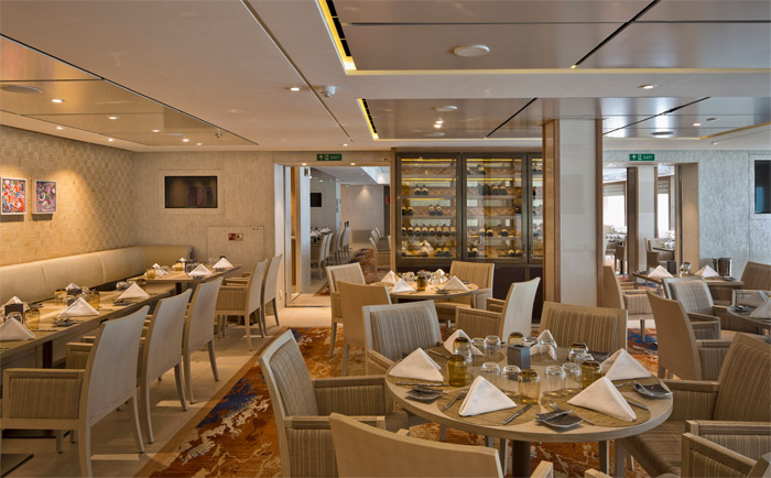 Chef´s Table - eines der Restaurants. &copy; Viking Ocean Cruises