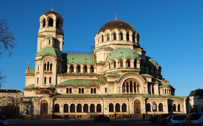 Die berühmte Alexander Newski Kathedrale. &copy; Martin Dichler