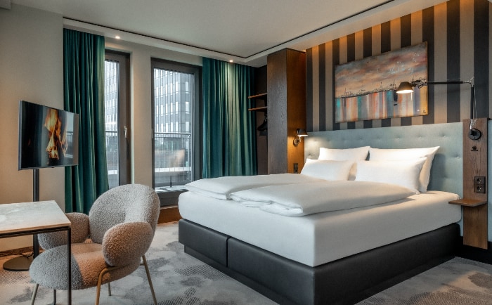 Beispiels für ein Zimmer. &copy; The Cloud One Hotels / Nadine Rupp