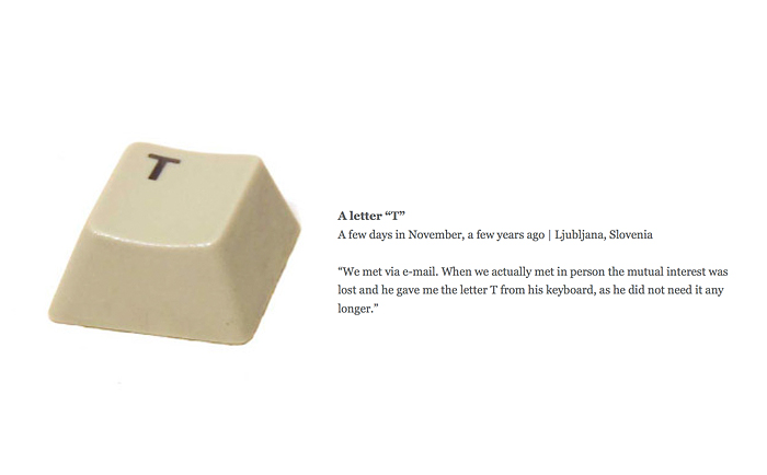 Ein Objekt aus der Sammlung des Museum of Broken Relationships &copy; Museum of Broken Relationships