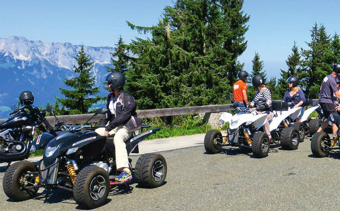 Dirndl-Tour mit dem Mountain Cruiser auf der Route B999 &copy; DERTOUR Austria GmbH
