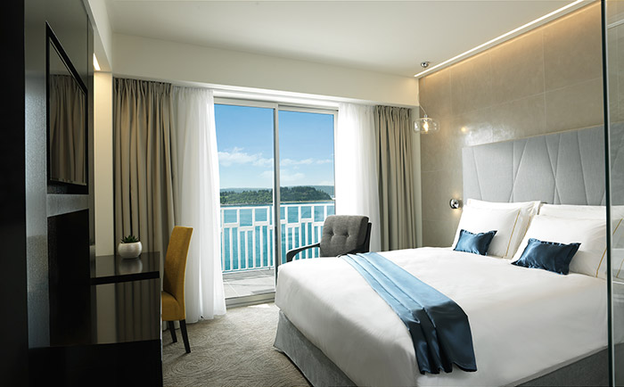 Zimmer in elegantem Design. &copy; Hotel Slovenija