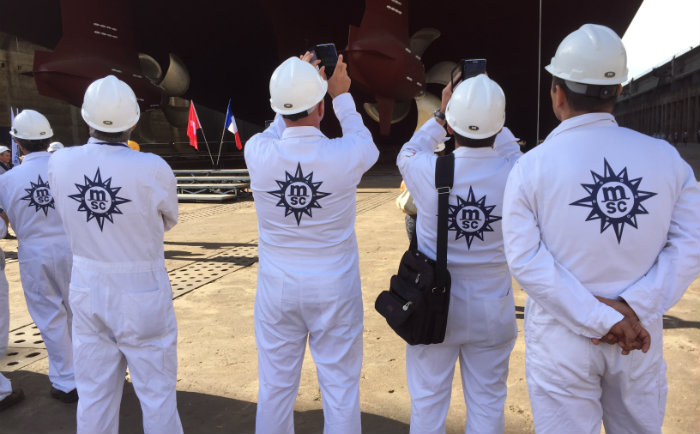 MSC Meraviglia Crew &copy; Alexandra Eisler