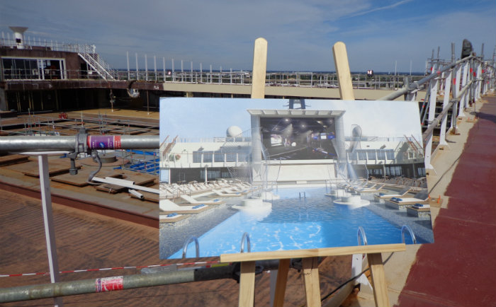 MSC Meraviglia Pooldeck &copy; Alexandra Eisler