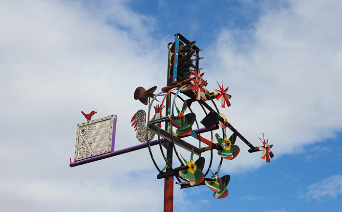 Vollis Simpson Whirligig. &copy; VisitNC.com