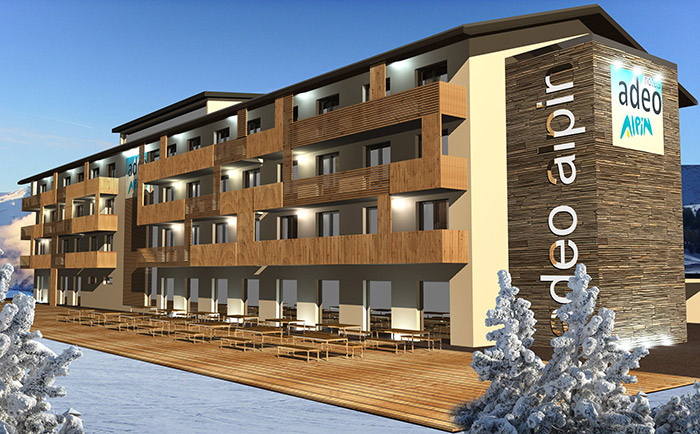 Das "Adeo Alpin St. Johann". &copy; Adeo Alpin Hotels