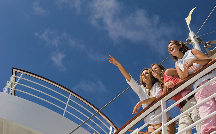 Gute Stimmung an Bord. &copy; Aida Cruises