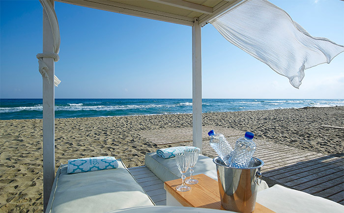 Hier kann man die Seele baumeln lassen. © Anemos Luxury Grand Resort Hier kann man die Seele baumeln lassen. © Anemos Luxury Grand Resort