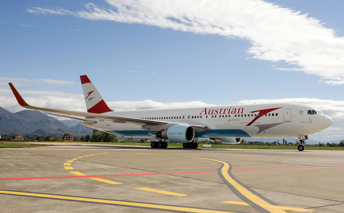 Austrian Airlines setzt in die USA hauptsächlich auf die Boeing 767. &copy; Austrian Airlines Group