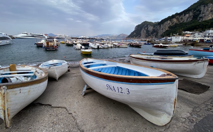 Boote in der Marina Grande. &copy; Martin Metzenbauer