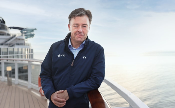 MSC-Deutschland-Chef Christian Hein urlaubt selbst gerne Outdoor. &copy; MSC Cruises