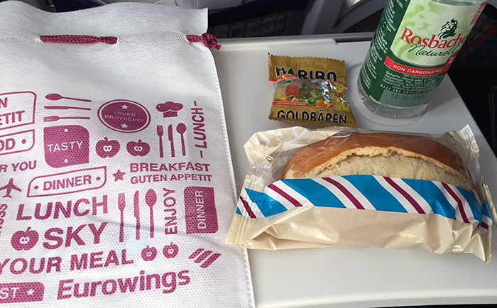 Kostenloses Snack-Pack für die höheren Preisklassen. &copy; Martin Metzenbauer