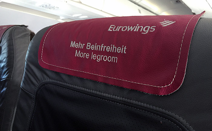 In den vorderen Reihen gibt es mehr Beinfreiheit. &copy; Martin Metzenbauer