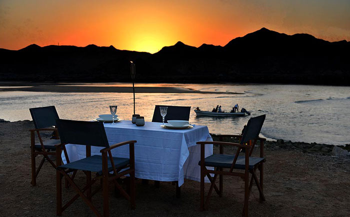 Abendessen am Meer © Art of Travel Abendessen am Meer © Art of Travel