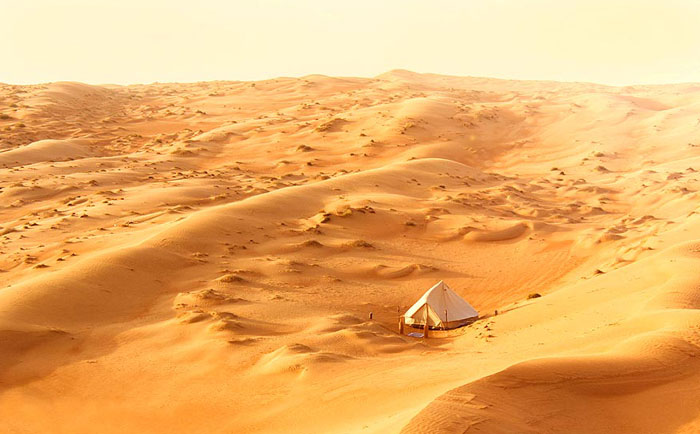 Glamping in der Wüste im Oman © Art of Travel Glamping in der Wüste im Oman © Art of Travel