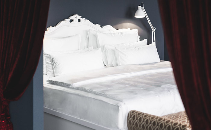 Gute Träume soll das King Size Bett ermöglichen. &copy; Grand Ferdinand