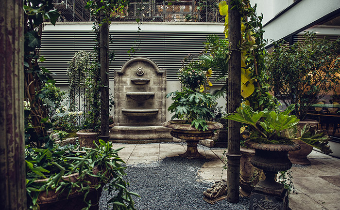 Ein wenig Grün im Innenhof. © Grand Ferdinand Ein wenig Grün im Innenhof. © Grand Ferdinand