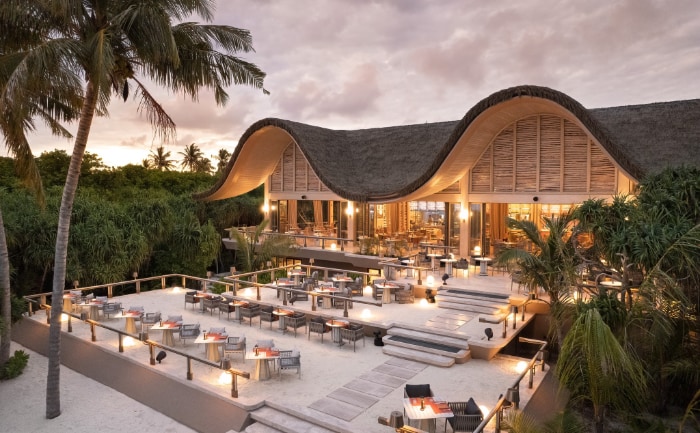 Das Restaurant "Flow" mit drei Küchenkonzepten. &copy; Joali Being