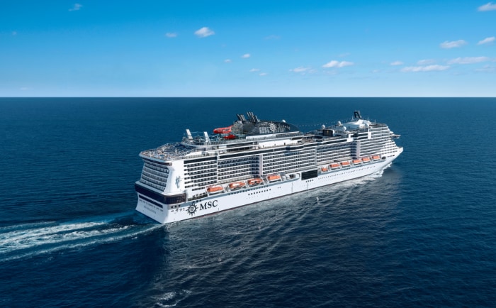 Die "MSC Bellissima" wird auf Sieben-Tages-Touren in der Golfregion unterwegs sein. &copy; MSC Cruises