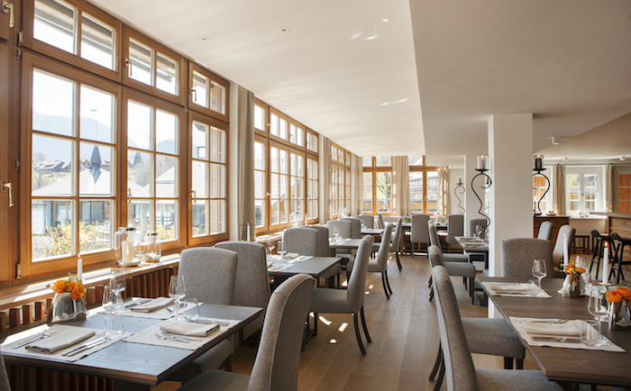 Das Hotelrestaurant. &copy; Seehotel Grundlsee
