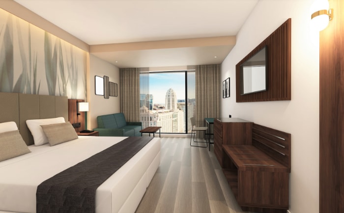Das gesamte Hotel und die Zimmer geben sich klassisch-modern. &copy; Riu Hotels, S. A.
