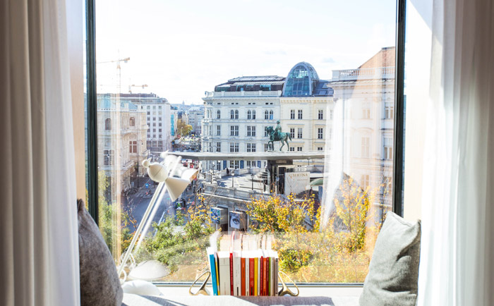 Room with a View im "Guest House". &copy; Liebentritt / The Guest House Vienna