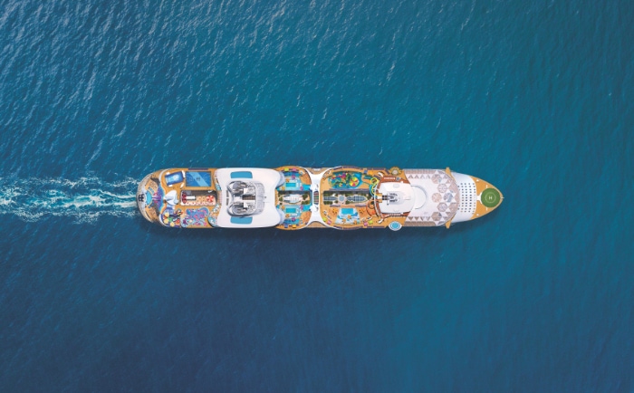 Die "Wonder of the Seas" ist das aktuell größte Kreuzfahrtschiff weltweit. &copy; Royal Caribbean