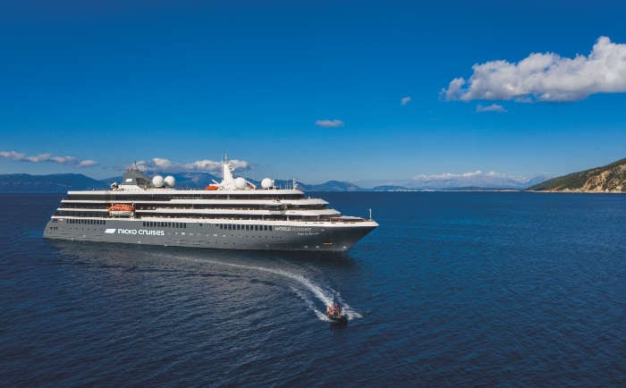 Die "World Voyager" bietet rund 200 Passagieren Platz. &copy; Nicko Cruises Schiffsreisen GmbH