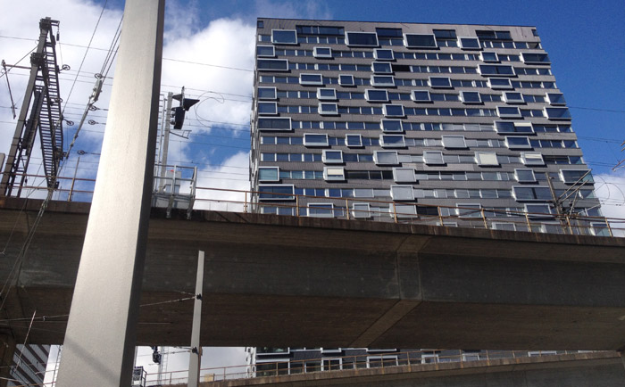 Das moderne "Sheraton" in Zürich-West. © Martin Metzenbauer Das moderne "Sheraton" in Zürich-West. © Martin Metzenbauer
