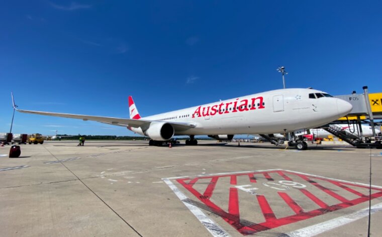 Boeing 767 von Austrian Airlines &copy; Martin Metzenbauer