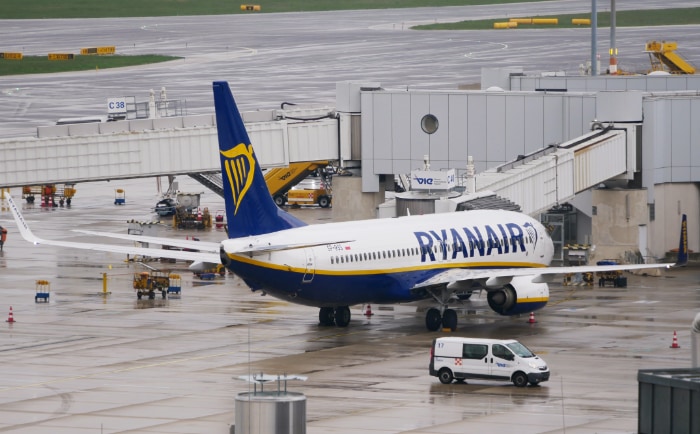 Boeing 737 von Ryanair in Wien. &copy; ReiseInsider