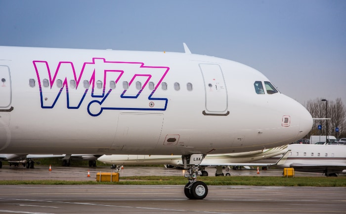 Airbus A321 von Wizz Air. &copy; Wizz Air