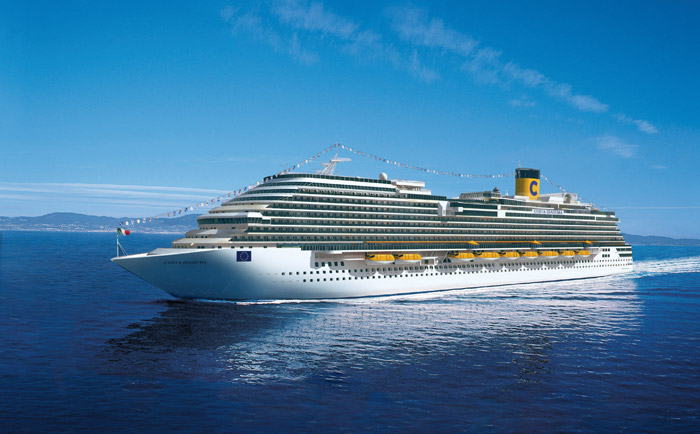 Die Costa Favolosa startet ab Kiel. &copy; Costa Cruises