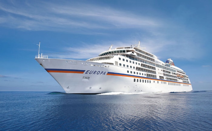 Die 1999 fertiggestellte Europa wurde vor kurzem renoviert. &copy; Hapag-Lloyd Cruises