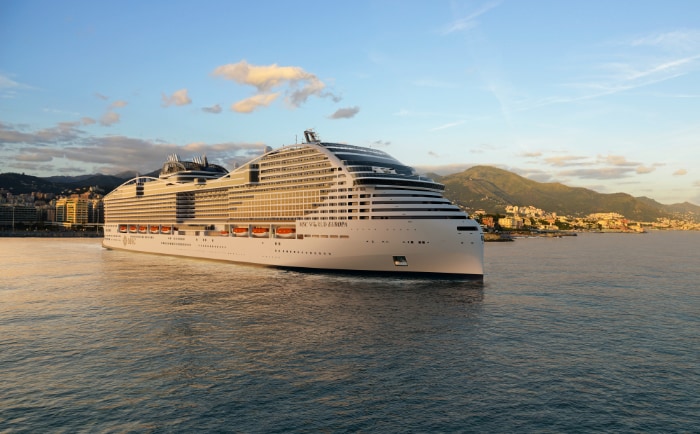 Die "MSC World Europa" wird Platz für über 6.500 Passagiere bieten. &copy; MSC Cruises