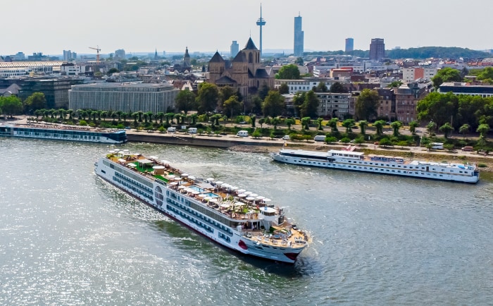 Die "A-Rosa Sena" ist im Sommer zwischen Köln in Richtung Niederlande unterwegs. &copy; A-ROSA Flussschiff GmbH