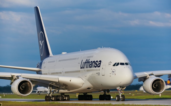 Airbus A380 in den Farben von Lufthansa. &copy; Lufthansa