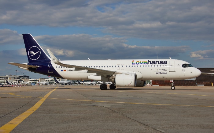 Die "Lovehansa" soll rund sechs Monate unterwegs sein. &copy; Lufthansa