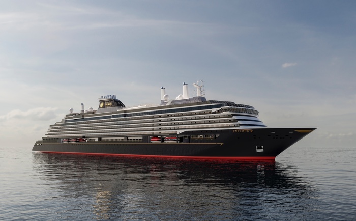 Die "Explora V" soll 2025 erstmals in See stechen. © MSC Cruises / Explora Cruises Die "Explora V" soll 2025 erstmals in See stechen. © MSC Cruises / Explora Cruises