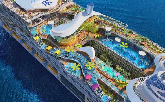 Entspannung darf man sich auf "Chill Island" erhoffen. &copy; Royal Caribbean International