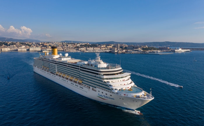 Die Costa Deliziosa gehört zu den kleineren Costa-Schiffen. &copy; Costa Cruises