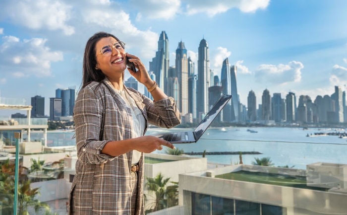 Arbeit und Urlaub kann man in Dubai gut verbinden. &copy; Dubai Department of Economy and Tourism